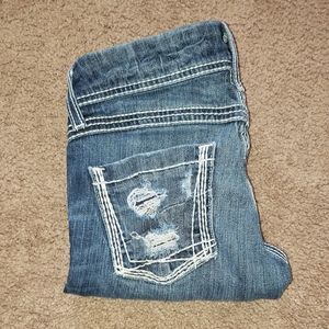 BKE straight leg jeans